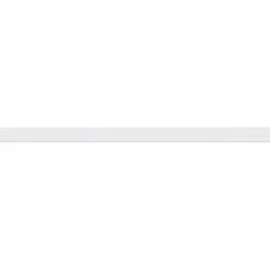 Decorlijst MDF wit folie 9x22 mm lengte 260 cm