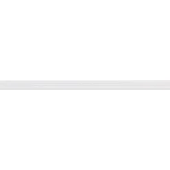 Decorlijst zelfklevend MDF wit folie 9x22 mm 260 cm