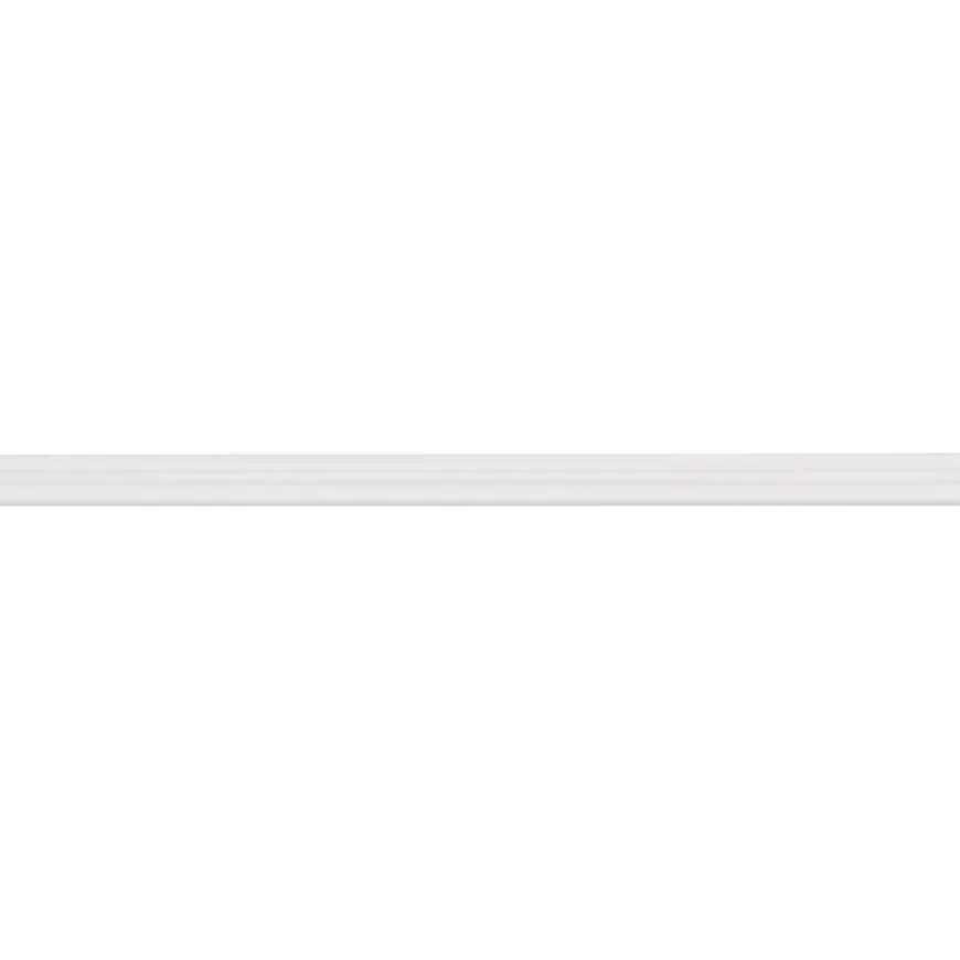 Decorlijst zelfklevend MDF wit folie 9x22 mm 260 cm