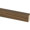 Decowall Acoustic eindprofiel walnoot 260cm