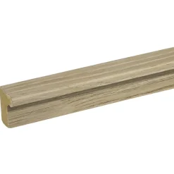 Decowall Acoustic eindprofiel vergrijsd eiken 260cm