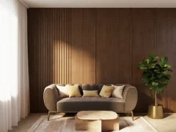 Decowall Elements afwerkingslat rustiek eiken 260x4,5cm 12mm