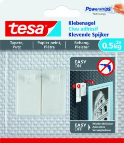 Tesa De Klevende Spijker voor Behang & Pleisterwerk