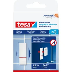 Tesa De Klevende Strips voor Tegels & Metaal 2 kg