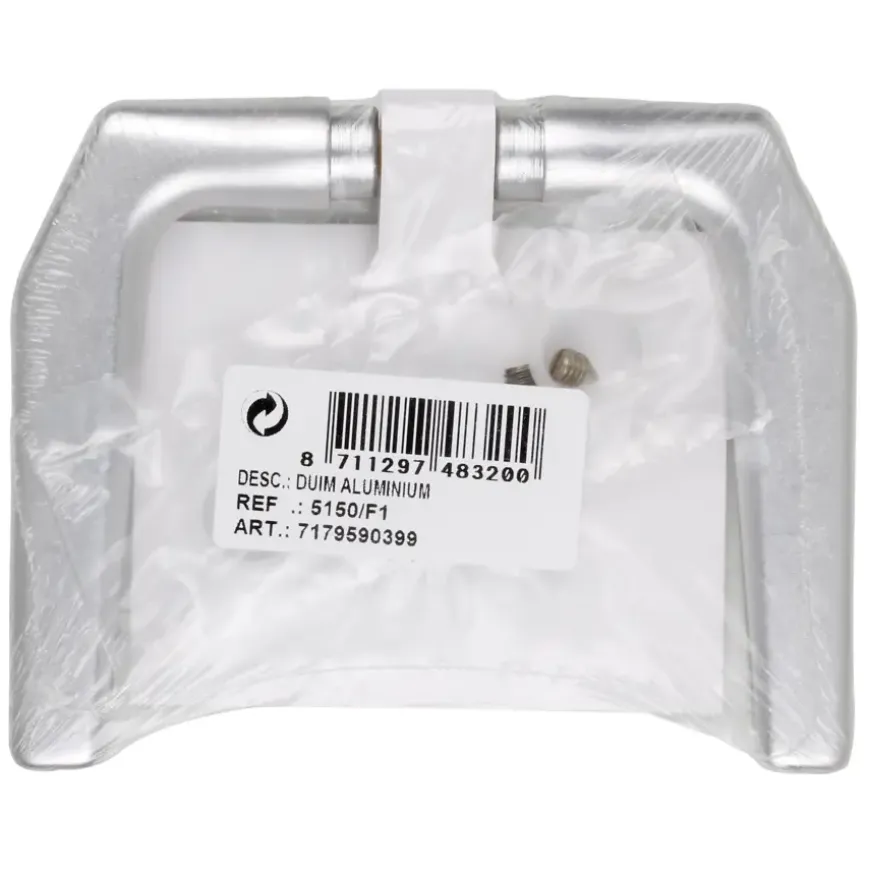 Deurkruk duim aluminium