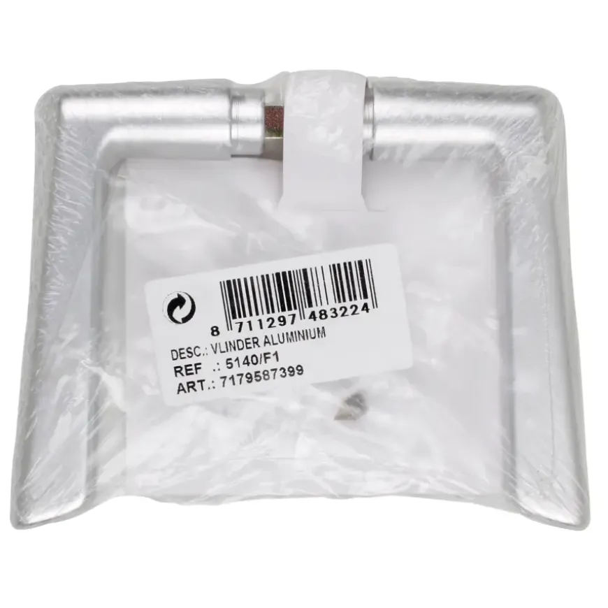 Deurkruk vlinder aluminium