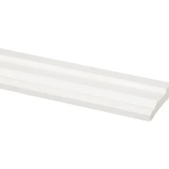 Deurlijst grenen wit gelakt 15x57mm 270cm
