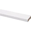 Deurlijst MDF wit folie carré 18x70 mm lengte 260 cm