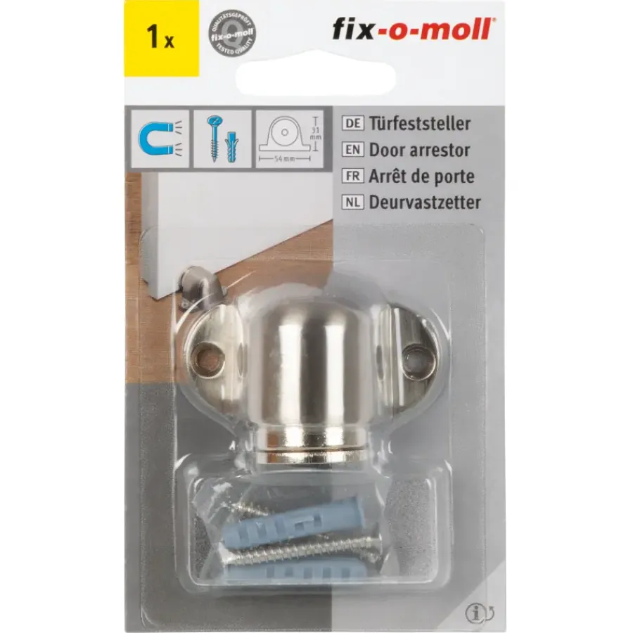 Fix-o-moll Deurstopper magnetisch 31x54x31mm