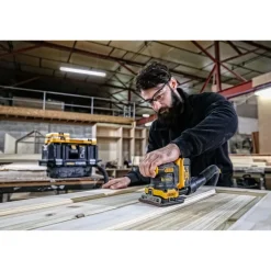 DeWalt 18V XR vlakschuurmachine brushless DCW200N-XJ (zonder accu)