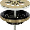 Differnz fonteinafvoerplug mat goud