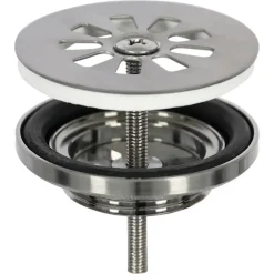Differnz fonteinafvoerplug RVS