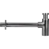 Differnz Wastafelsifon Design Gun Metal