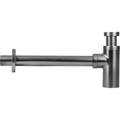 Differnz Wastafelsifon Design Gun Metal