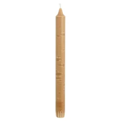Geen Dinerkaars stearine bruin - h25xd2,2cm