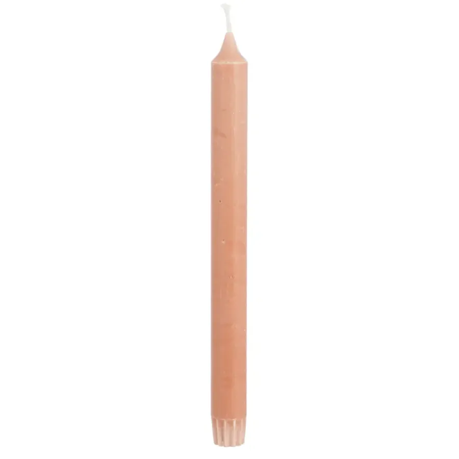 Geen Dinerkaars stearine roze