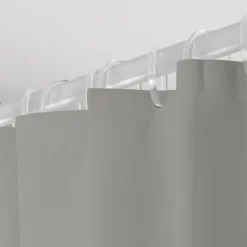 Sealskin Douchegordijn Granada 120x200cm licht grijs