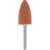 Dremel multitool accessoire - slijpsteen aluminiumoxide kegelvormig 952 - 3 stuks - 9,5 mm