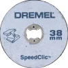 Dremel multitool accessoires - doorslijpschijf speedclic starterset SC406 - 2 stuks