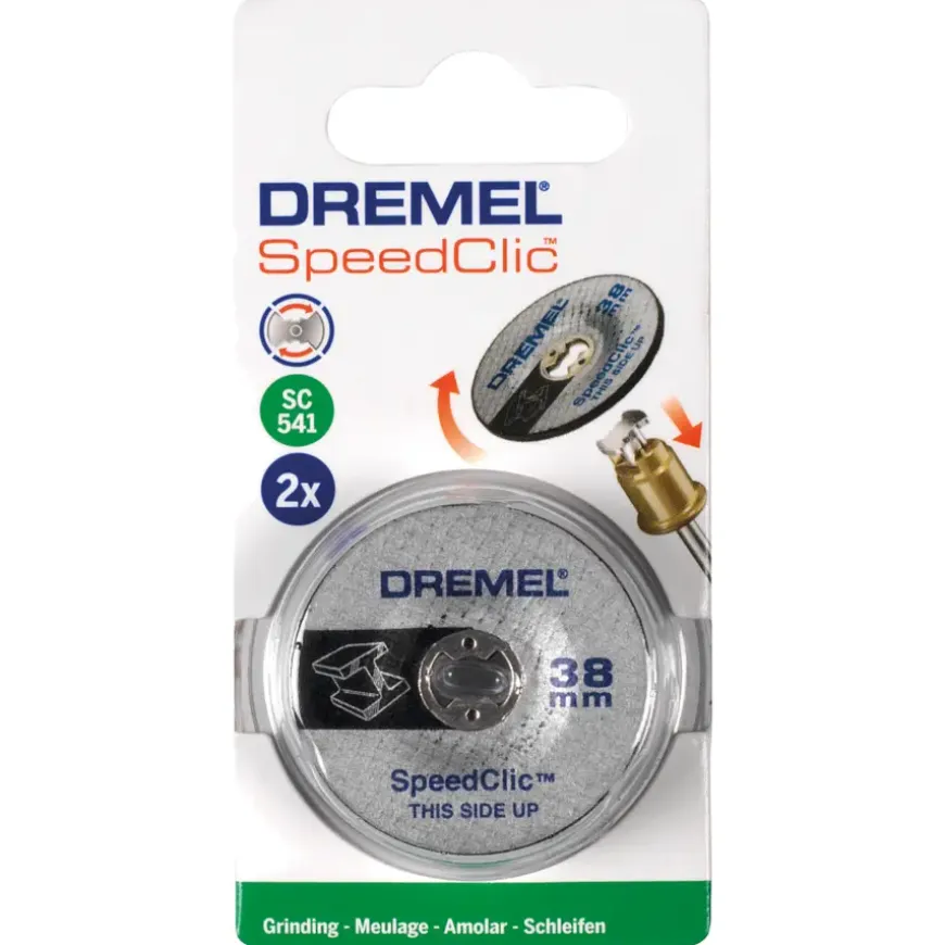 Dremel multitool accessoire - speedclic slijpschijf SC541 - 38 mm