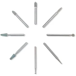 Dremel multitool accessoiresset voor glas graveren - 8-delig