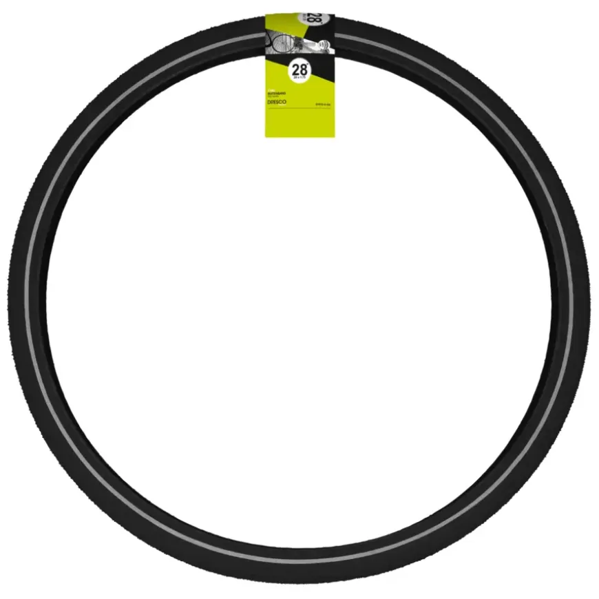 Dresco anti-lek buitenband traveller 28 x 1.75 (47-622) reflectie zwart