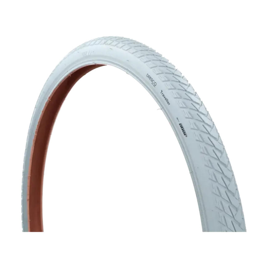 Dresco anti-lek buitenband traveller 28 x 1.75 (47-622) reflectie grijs