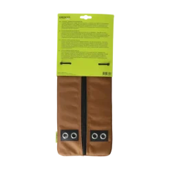 Dresco bagagedragerkussen bruin