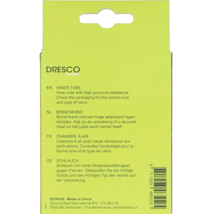 Dresco binnenband 700x23c (19/25-700) sclave 48mm