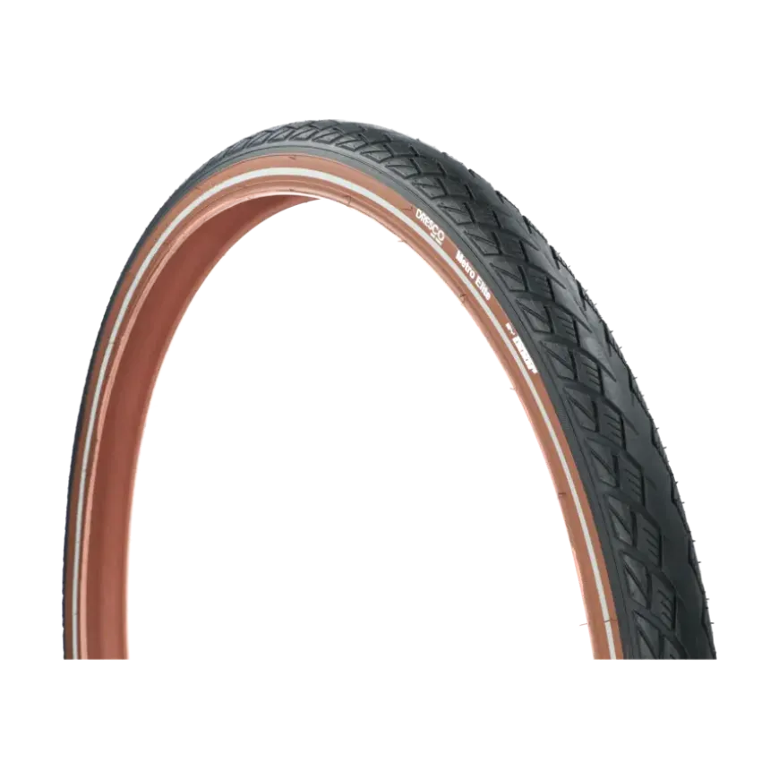 Dresco buitenband 28 x 1.75 zwart/creme