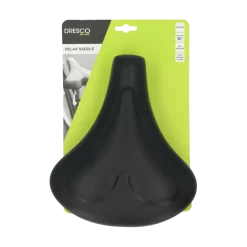 Dresco City Holland Gel fietszadel zwart