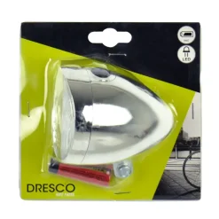 Dresco Classic koplamp 3LED chroom