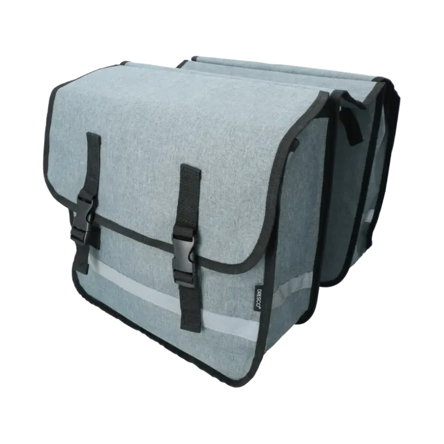 Dresco dubbele fietstas 36L