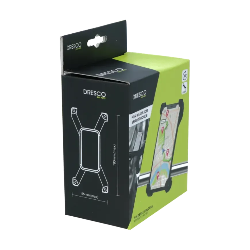 Dresco EZ Grip telefoonhouder fiets