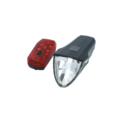 Dresco fietsverlichtingsset Razor USB