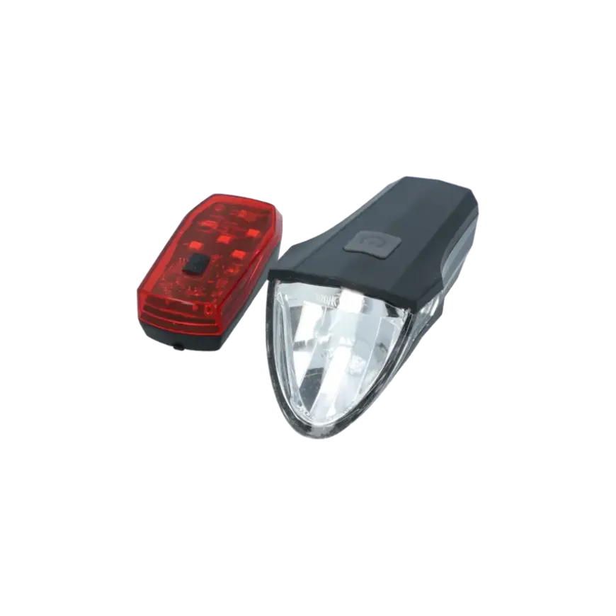 Dresco fietsverlichtingsset Razor USB