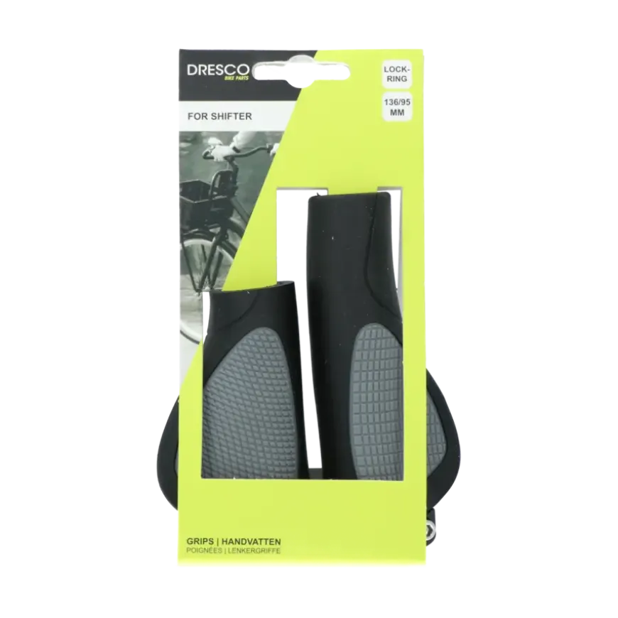 Dresco handvatten ergo city plus zwart/grijs