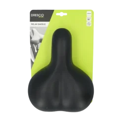 Dresco Lazio fietszadel zwart