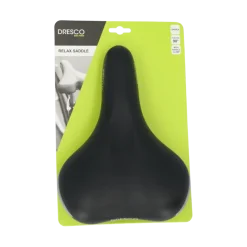 Dresco Liberto fietszadel zwart
