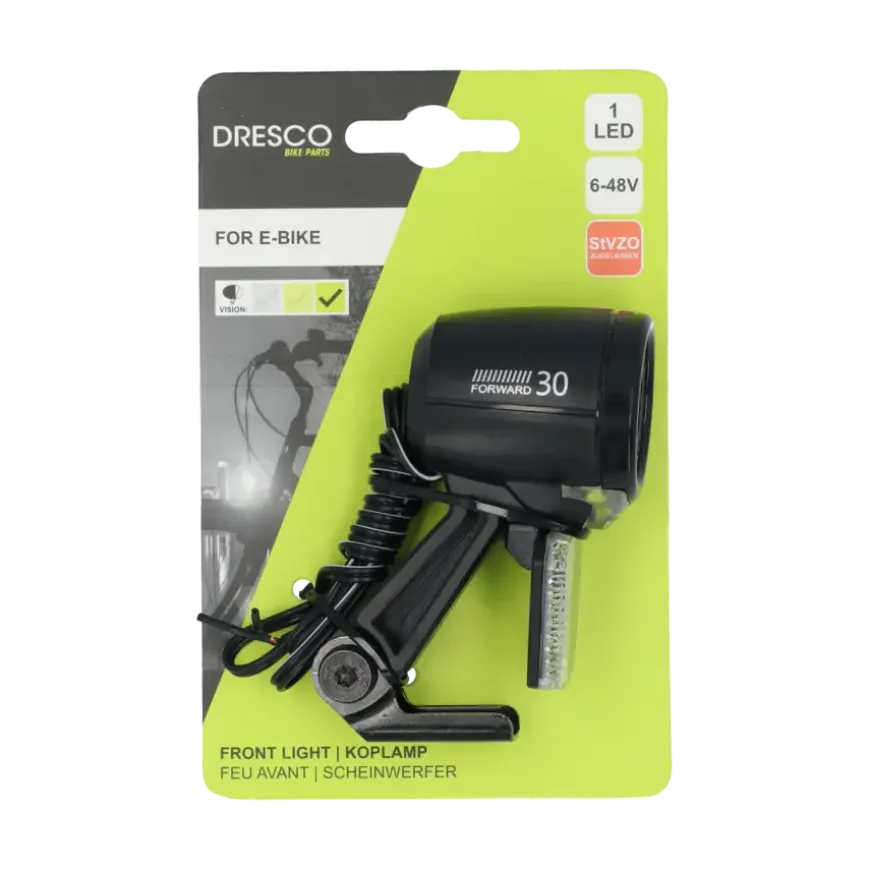 Dresco Urban E-Bike koplamp 40LUX