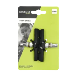 Dresco v-brake remblokken 70mm