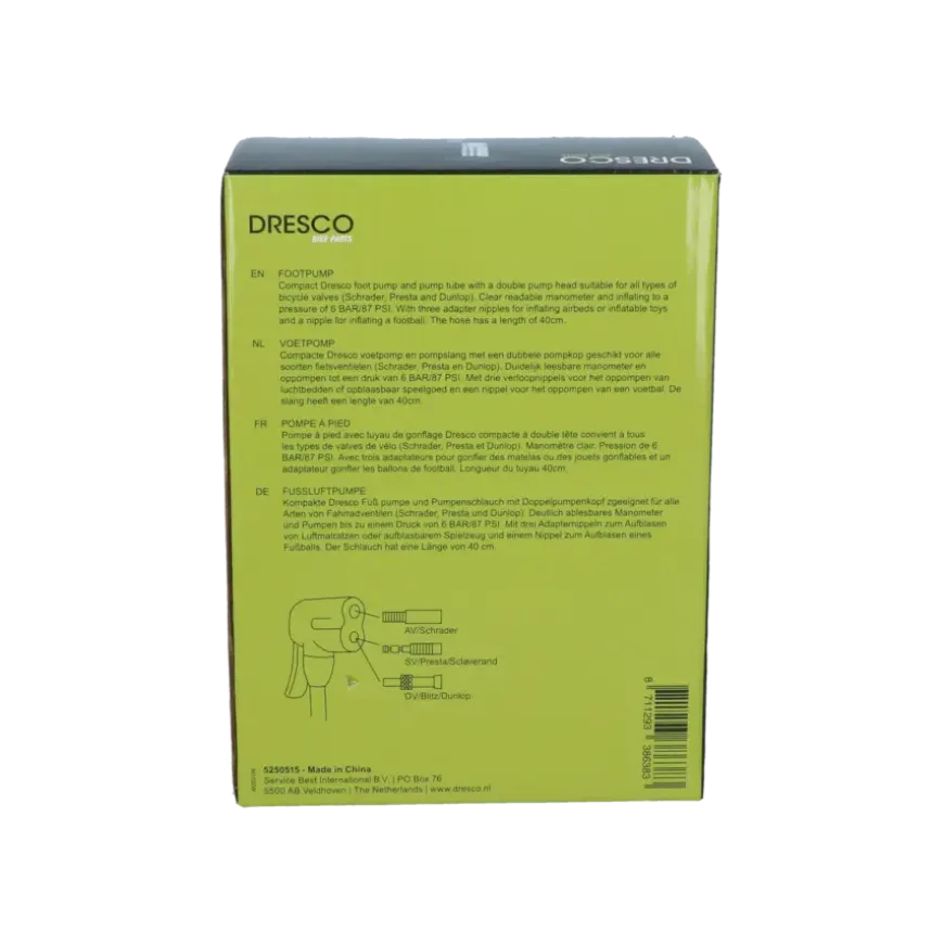 Dresco voetpomp