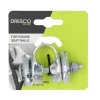 Dresco zadelstrop chroom