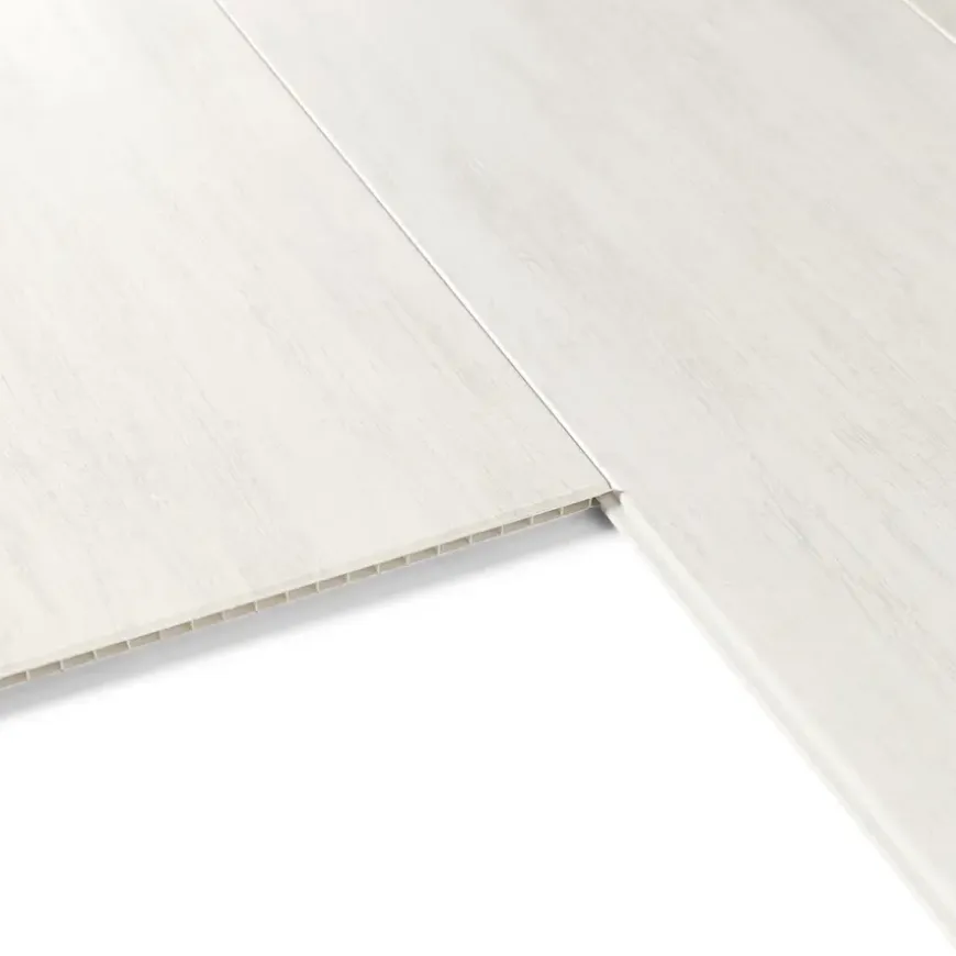 Dumaclip wand- en plafondpaneel PVC grijze schors 2.4m2, afm. 120 x 25 cm