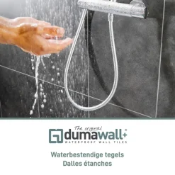 Dumawall+ wandtegel kunststof Porto glans 1,95m² 37,5x65cm 8 stuks