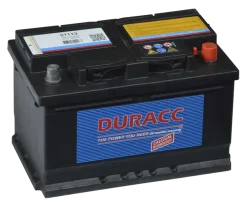 Duracc startaccu 12V 72ah 57113