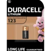 Duracell Batterij CR123A Lithium 1550mAh 3V
