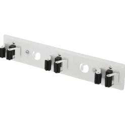 Duraline bezemhouder wit 36x7x5 cm