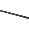 Duraline bovenrail zwart 70 cm t.b.v. opbergsysteem hangend