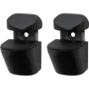 Duraline clip geborsteld goud set 2 stuks